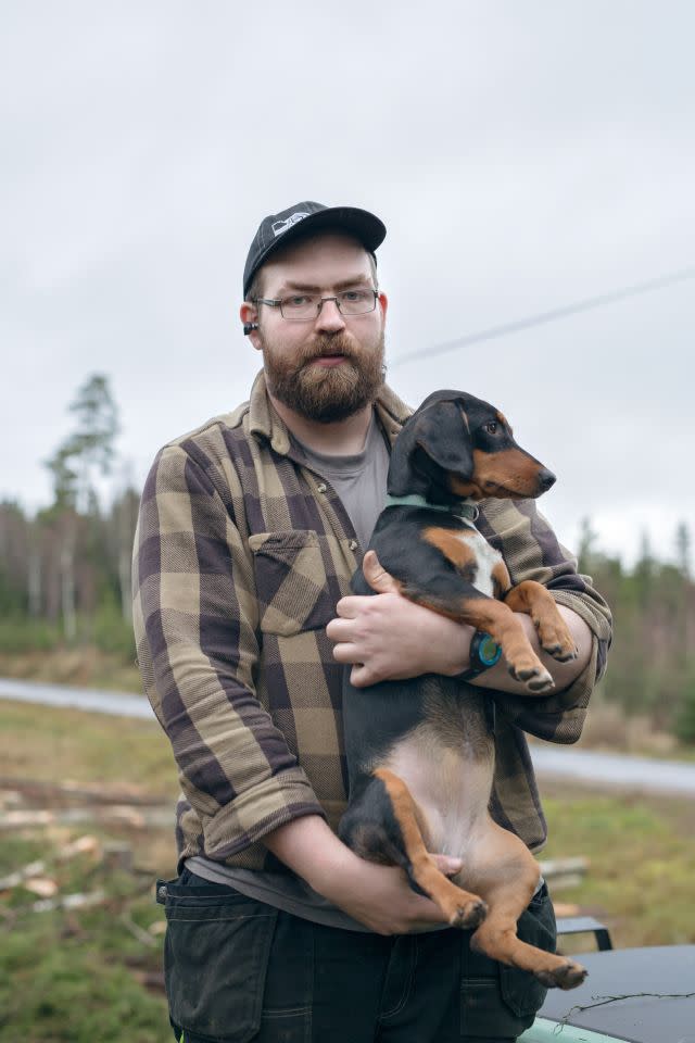 Robert Johansson voted for the Swedish Democrats at the last general election in 2014. <span class="inline-image-credit">(Jonas Fogh and Sofia Busk)</span>