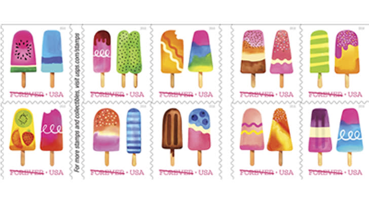 US Postal Service Debuts Scratch & Sniff Stamps