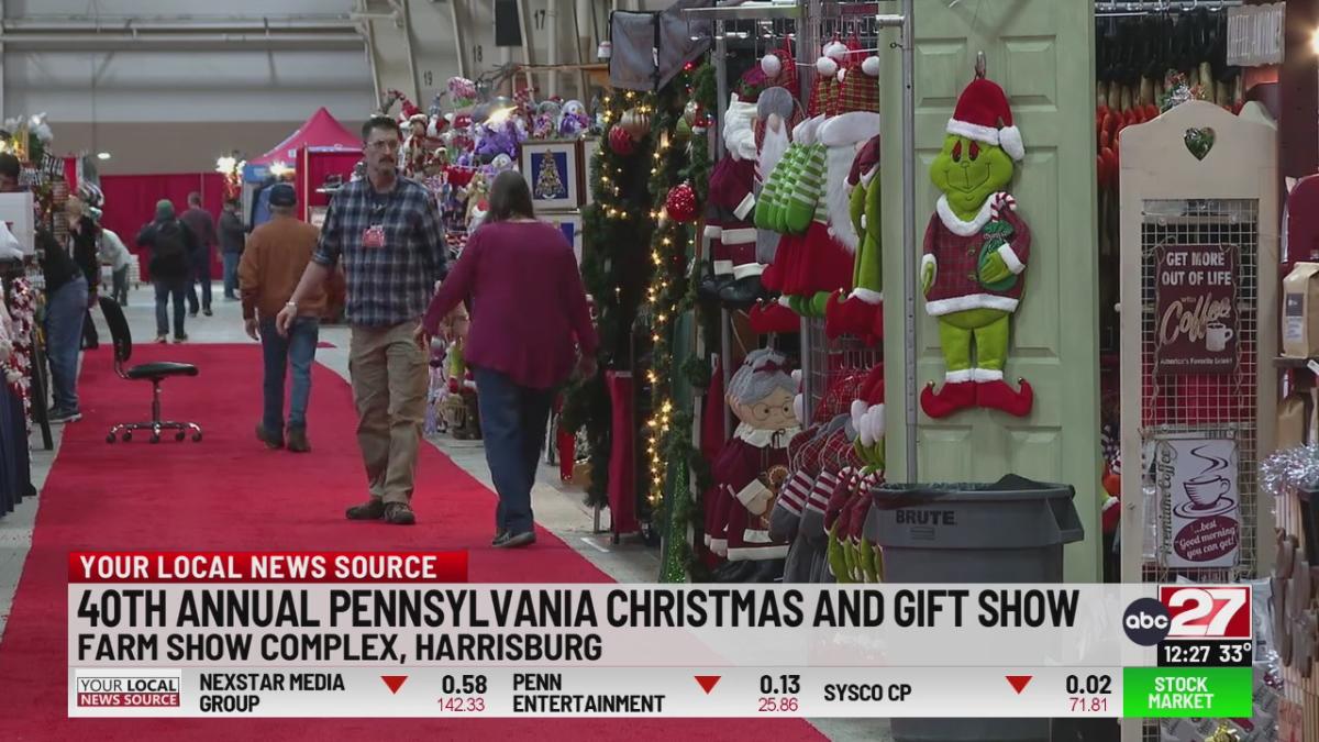 Pennsylvania Christmas and Gift Show opening in Harrisburg