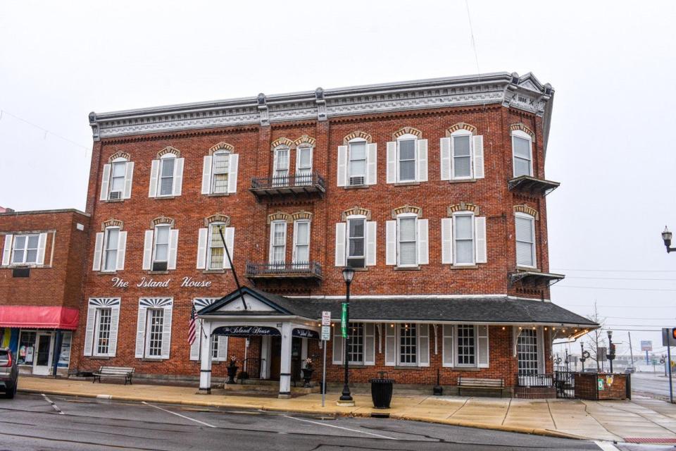 The Island House Hotel in downtown Port Clinton is listed on the National Register of Historic Places.