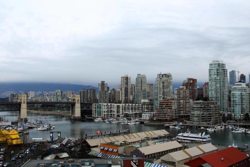 When American Airlines starts service from Charlotte to Vancouver next June, it will be the only nonstop flight between North Carolina and British Columbia. Seen here is a 2010 file photo of downtown Vancouver.