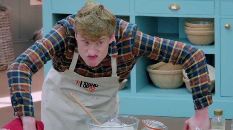 James Acaster on The Great Celebrity Bake Off