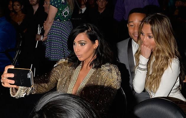 LOL! Chrissy Teigen and Kim Kardashian remember how Spanx