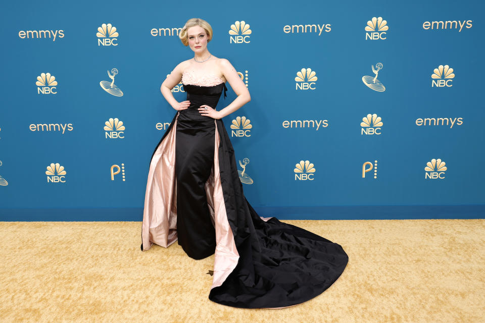 Elle Fanning en 74th Primetime Emmys en Microsoft Theater 2022 en Los Angeles, California. (Photo by Frazer Harrison/Getty Images)