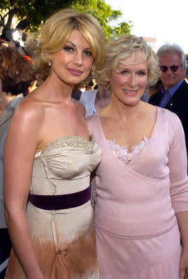 Faith Hill and Glenn Close at the Los Angeles premiere of Paramount's The Stepford Wives