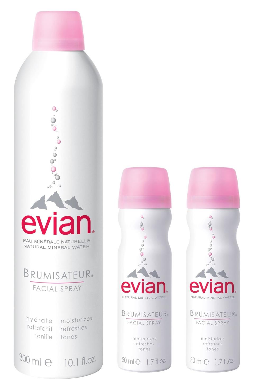 Evian Facial Water Spray Set, $18