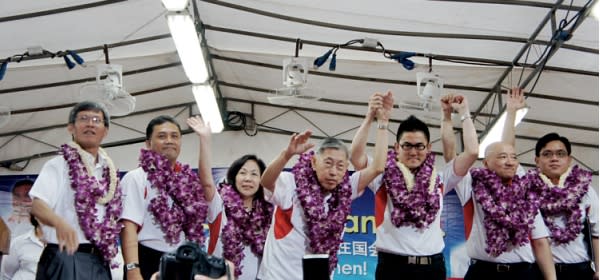 SPP candidate Benjamin Pwee stress the party does not want to overthrow the government. (Yahoo! photo/Alicia Wong)