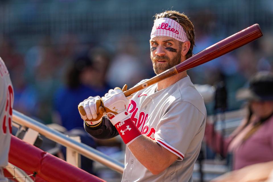 Bryce Harper nació en Las Vegas y asistió a la escuela secundaria allí.