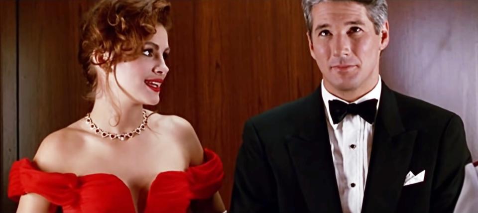 Julia Roberts and Richard Gere in "Pretty Woman"