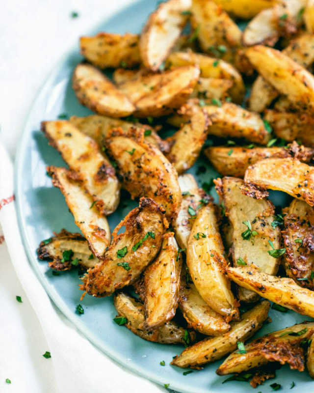 <p>A Couple Cooks</p><p>This Parmesan red potato wedges recipe will have your friends and family singing your praises.</p><p><strong>Get the recipe: <a href="https://www.acouplecooks.com/parmesan-potato-wedges/" rel="nofollow noopener" target="_blank" data-ylk="slk:Parmesan Red Potato Wedges;elm:context_link;itc:0;sec:content-canvas" class="link rapid-noclick-resp">Parmesan Red Potato Wedges</a></strong></p>