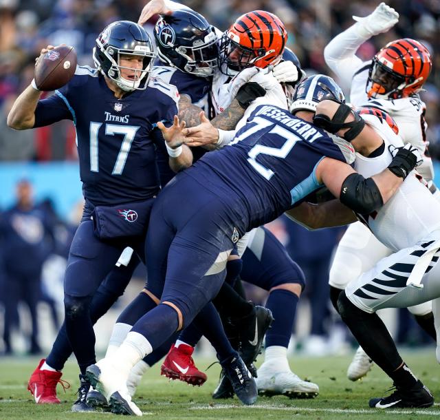 Tennessee Titans vs Cincinnati Bengals betting odds, point spread