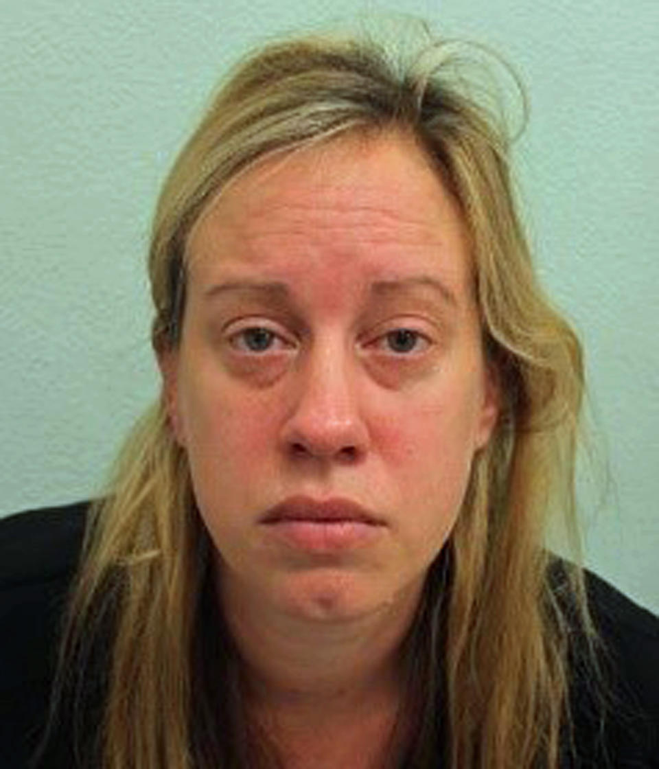 Sanders was convicted of causing or allowing the death of her baby, Eva. (PA/Met Police)