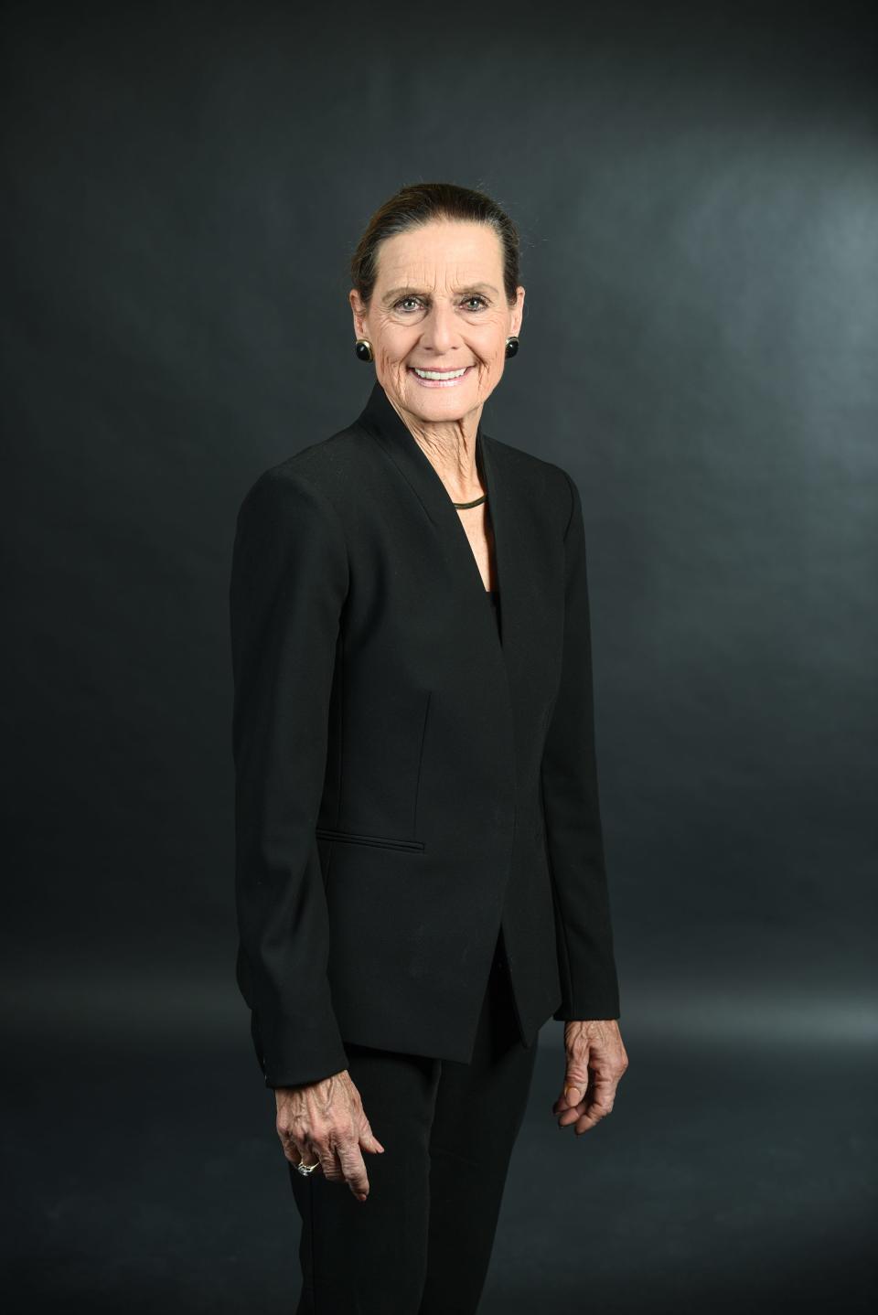 Ohio State Representative in the 65th District, Jean Schmidt poses for a portrait at The Enquirer's studio on Wednesday April 20, 2022.