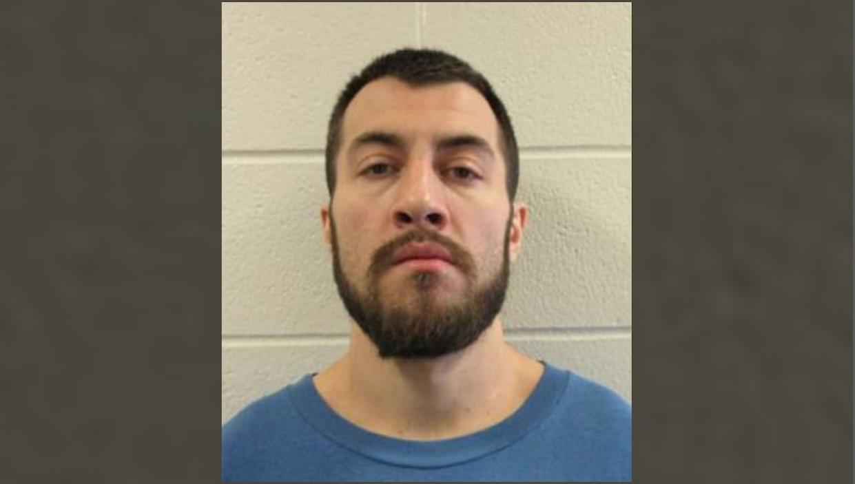 Nicholas McCullough, 30, in an image released by Ontario's Repeat Offender Parole Enforcement Squad. (Ontario Provincial Police - image credit)