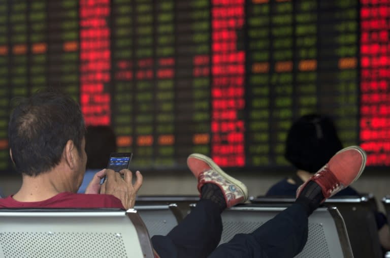 China's benchmark Shanghai stock index has plummeted around 40% since hitting a June 12, 2015, peak