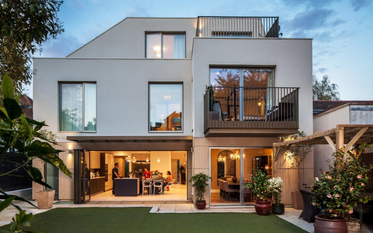 A home in Highgate, north London, built using a 3D model and a computer