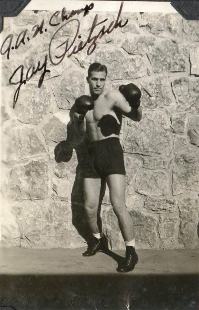 Jay E. Pietzsch was a force in the boxing ring in the 1930s, even named Gold Gloves state AAU boxing champion.