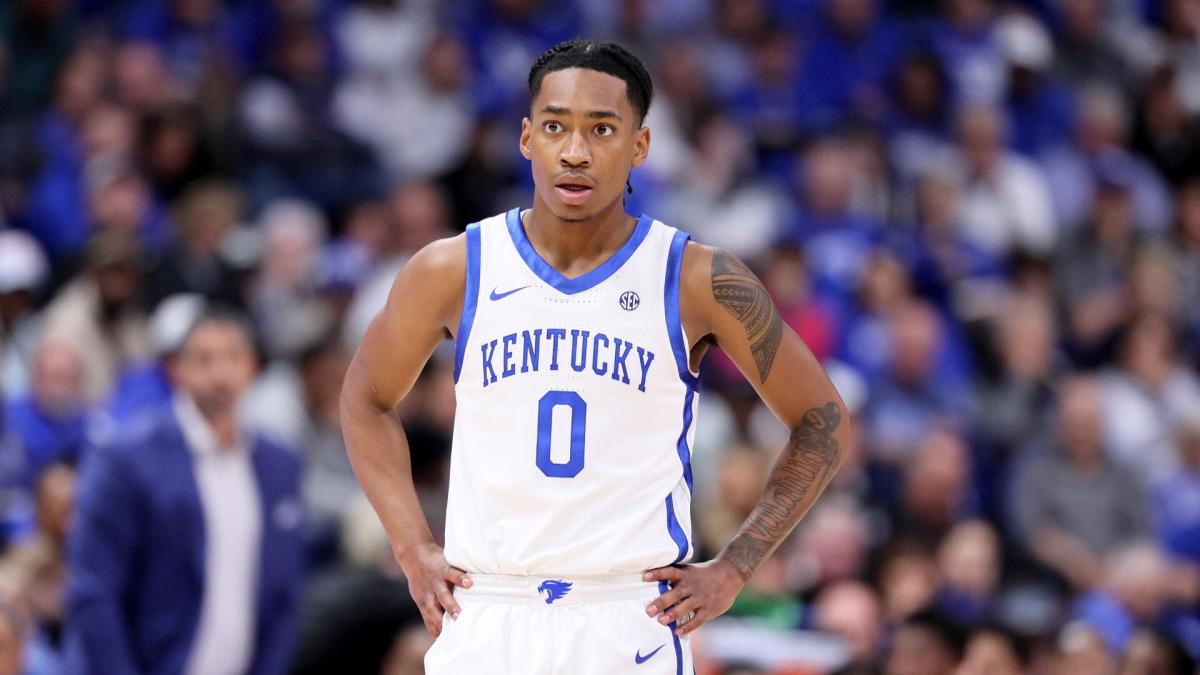 Kentucky guardı Rob Dillingham, ilk 10'da yer alması beklenen NBA draftına katılacağını açıkladı