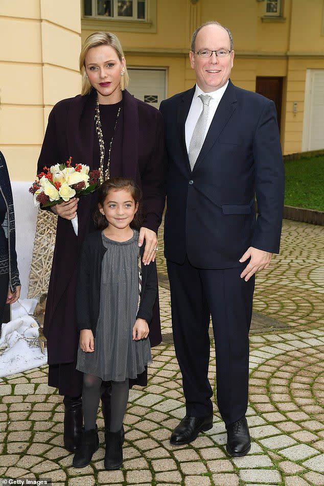 Princess Charlene and Prince Albert of Monaco