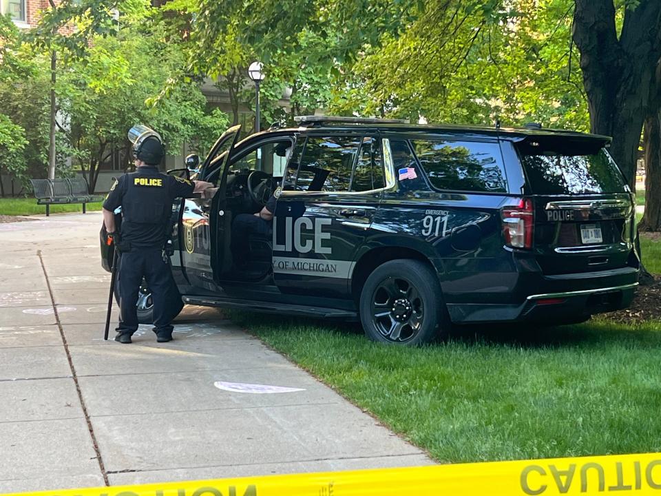 In the early morning hours on Tuesday, May 21, police cleared a tent encampment set up by University of Michigan students who were demanding the university divest from Israel.