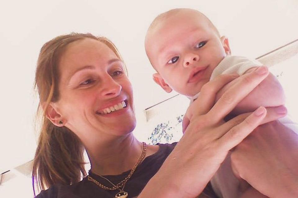 <p>julia roberts/instagram</p>  Julia Roberts shares a throwback photo with son Henry
