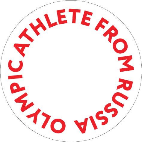 IOC’s logo for Russian athletes. (Via IOC)