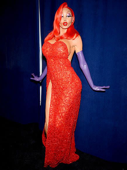 Heidi Klum's Jessica Rabbit Costume