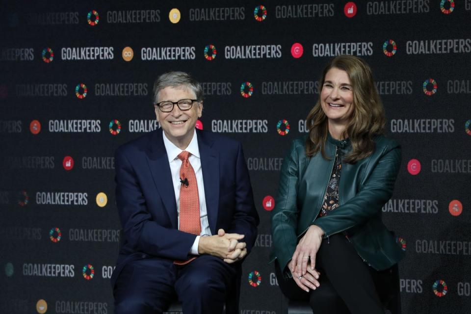 Melinda French Gates opens up about divorce from Bill Gates (AFP via Getty Images)