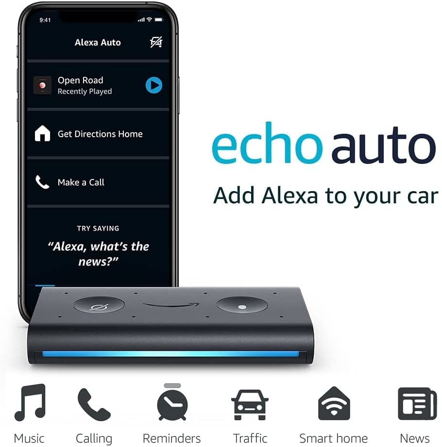 <p>Make your car smarter with the <span>Echo Auto</span> ($15, originally $50). It's perfect for a hands-free, and phone-free, safe driving experience. You can control music, make calls, get reminders, check in on your smart home, hear the news, and get traffic updates.</p>