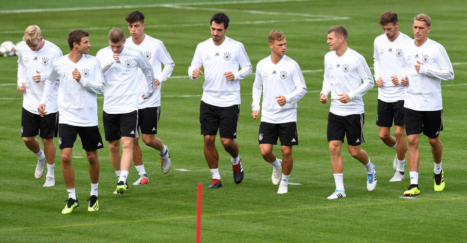 Der Fokus liegt auf Frankreich: Die deutsche Nationalmannschaft trifft am Donnerstag auf den Weltmeister