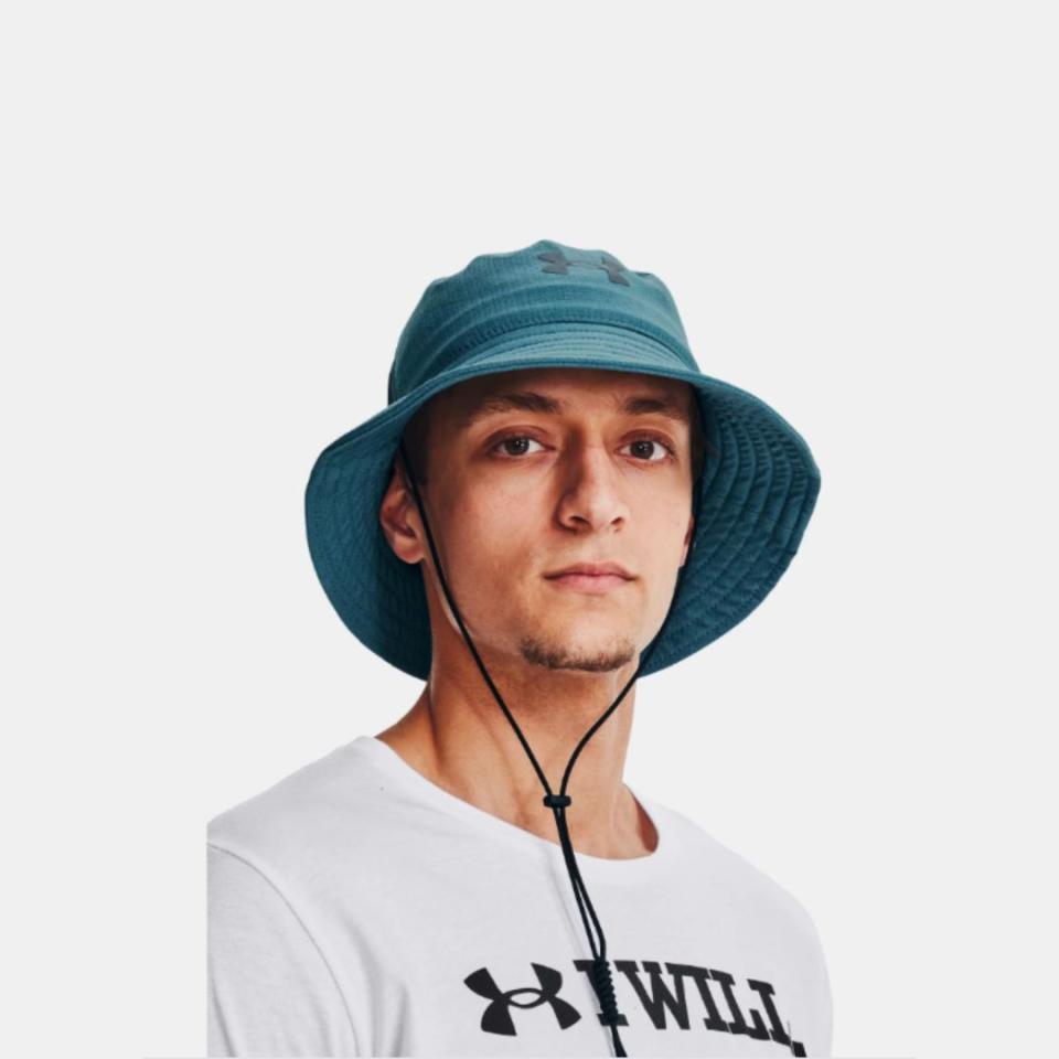 Men's UA Iso-Chill ArmourVent Bucket Hat. (PHOTO: Under Armour)