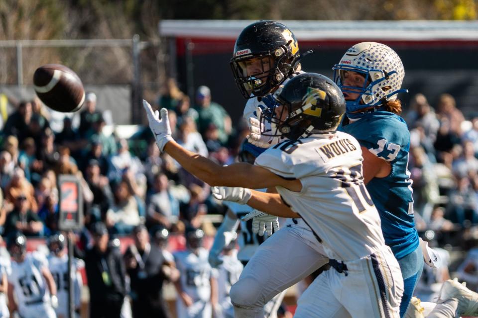 Beaver High School plays Enterprise High School in the 1A football state championship at Southern Utah University in Cedar City on Saturday, Nov. 11, 2023. | Megan Nielsen, Deseret News