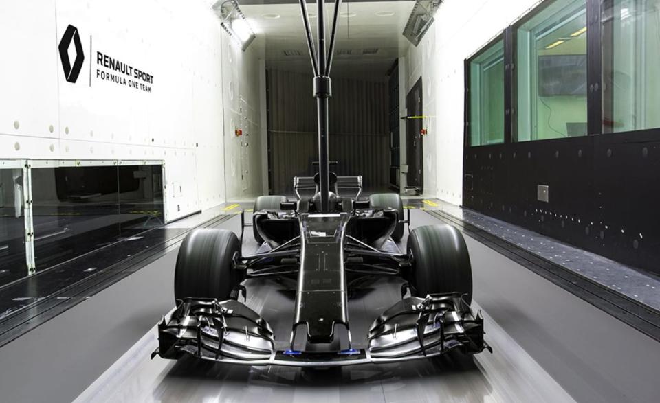 Renault Enstone wind tunnel