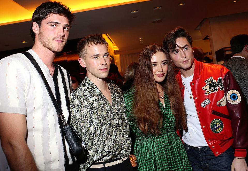 Jacob Elordi, Tommy Dorfman & Katherine Langford