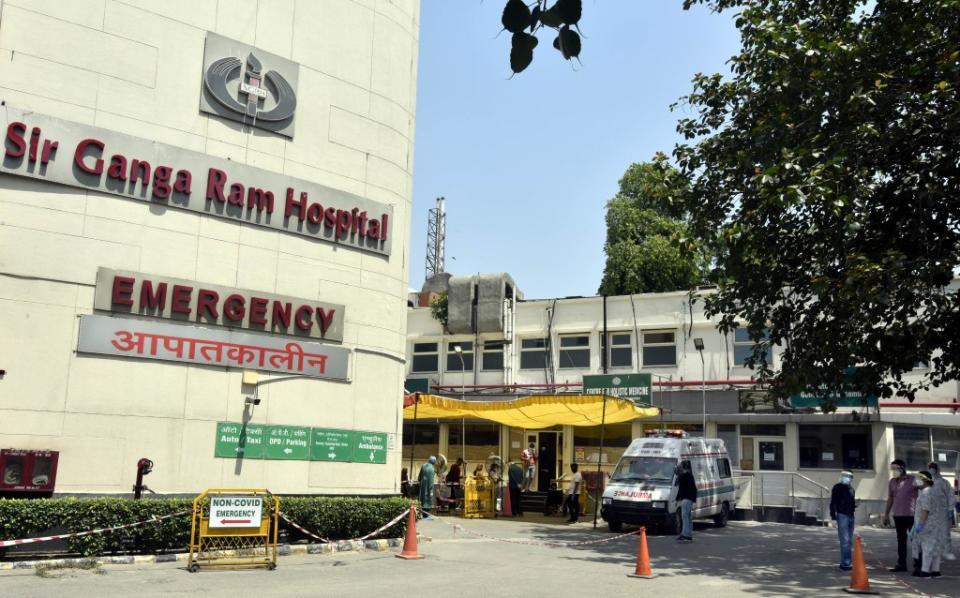Doctors uncovered the problem when the patient arrived at the hospital over stomach pains and vomiting. Hindustan Times via Getty Images