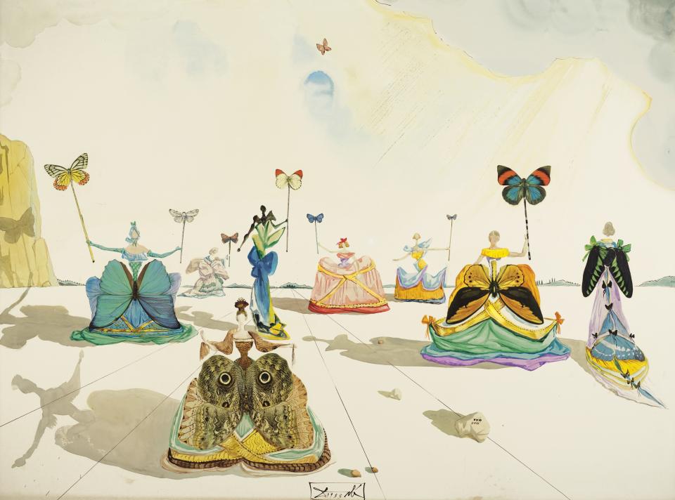 Femmes aux Papillons, 1953