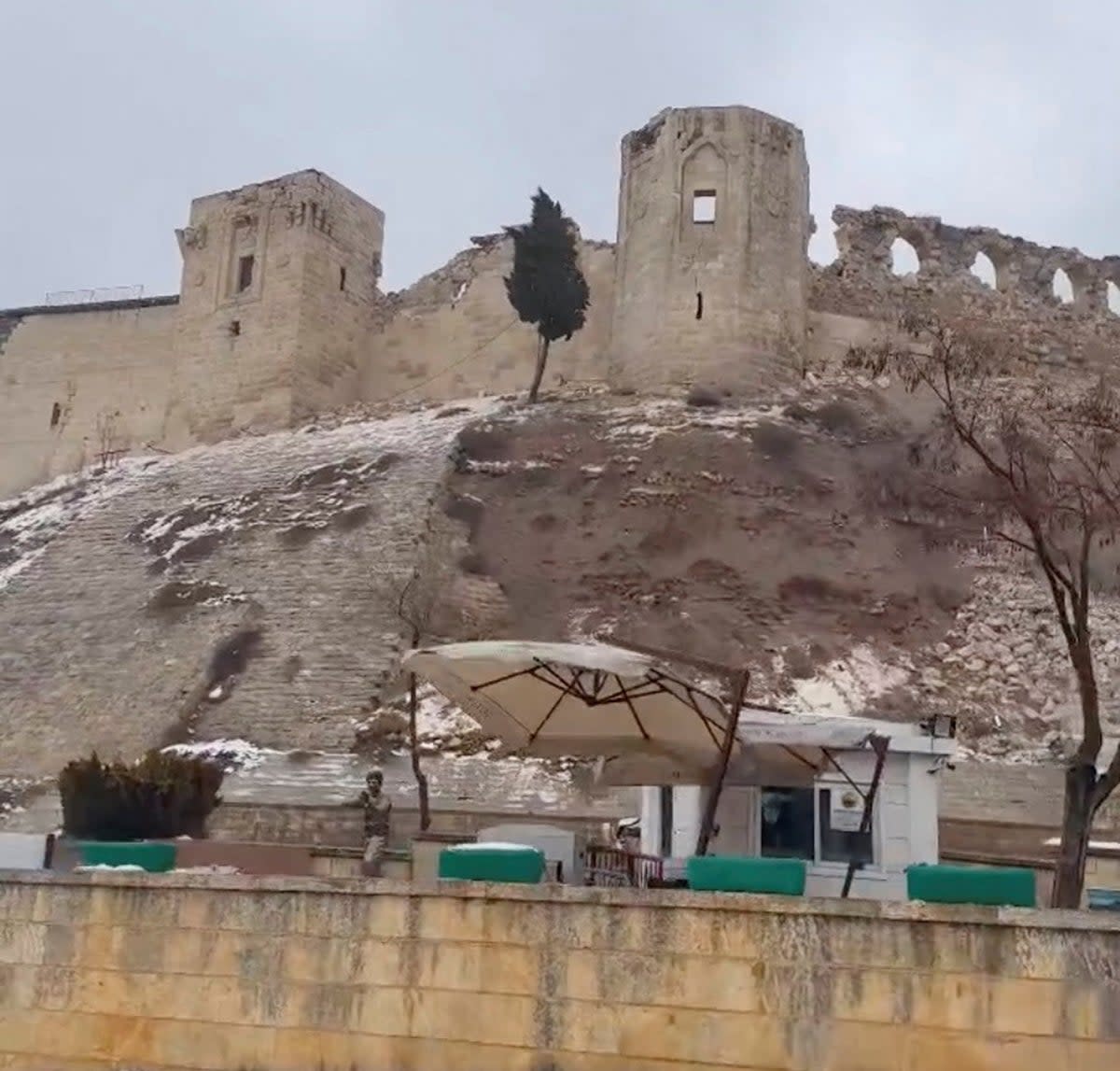 After: Gaziantep Castle, Turkey (Reuters)