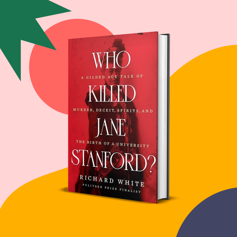 With this engrossing new true crime book, Pulitzer Prize Finalist Richard White seeks to untangle the mystery of the murder of one of the founders of Stanford University. Poisoned with strychnine, but declared dead of natural causes to protect the finances of the university, the murder of Jane Stanford was covered up for over a century by corruption. Now with a close new look at the facts, White provides us with a fascinating depiction of what actually happened.  Get it from Bookshop or through your local bookstore via Indiebound. You can also try the audiobook version through Libro.fm. 