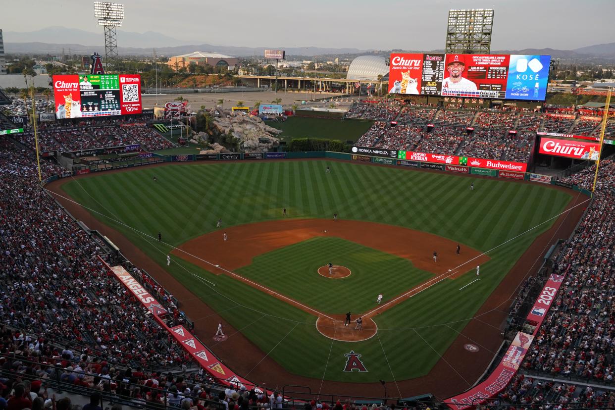 Angel Stadium has hosted the All-Star Game three times.