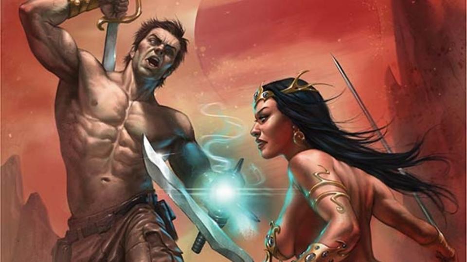 Dejah Thoris and John Carter Dynamite Entertainment