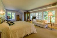 <p>There are four bedrooms in the home, and three bathrooms. (Listing via <span>Re/Max</span>) </p>