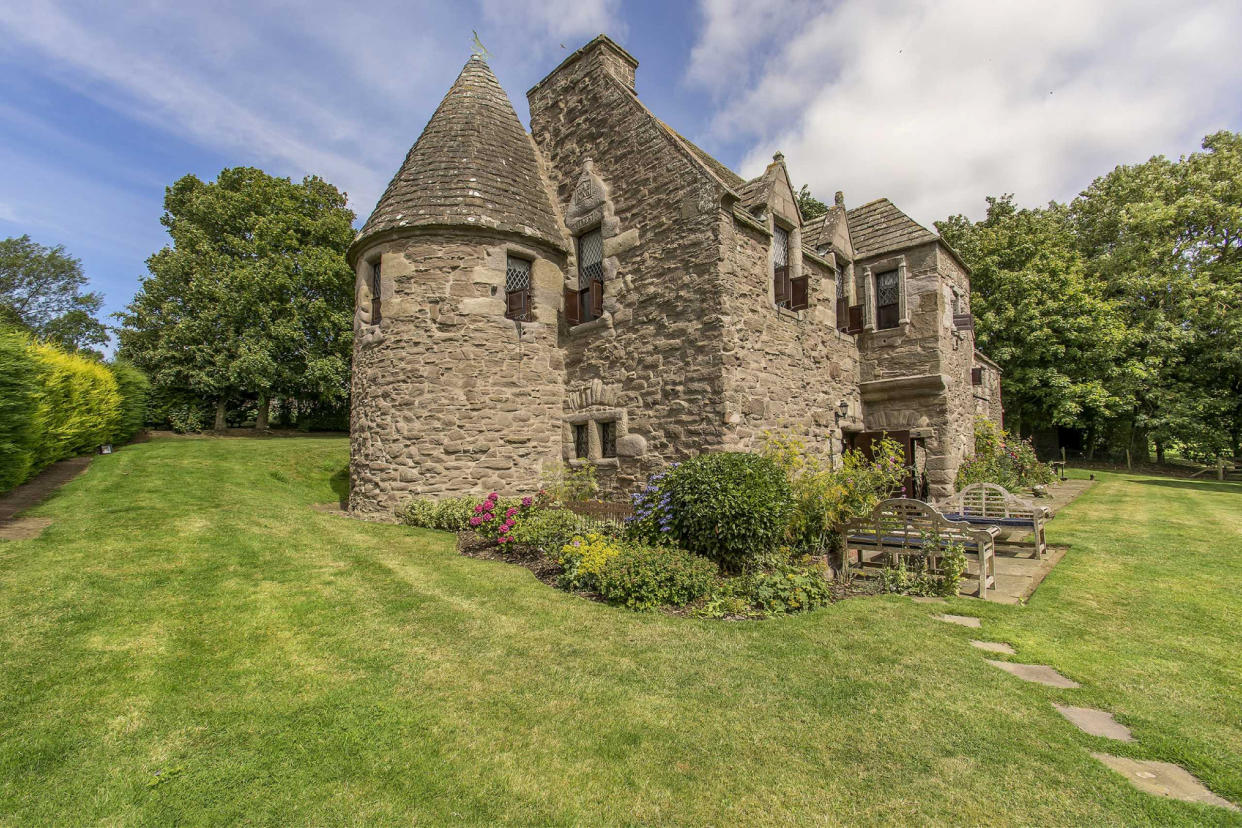 A unique 17th century castle has gone on the market for £625,000. (Thorntons/BIG Partnership/SWNS)