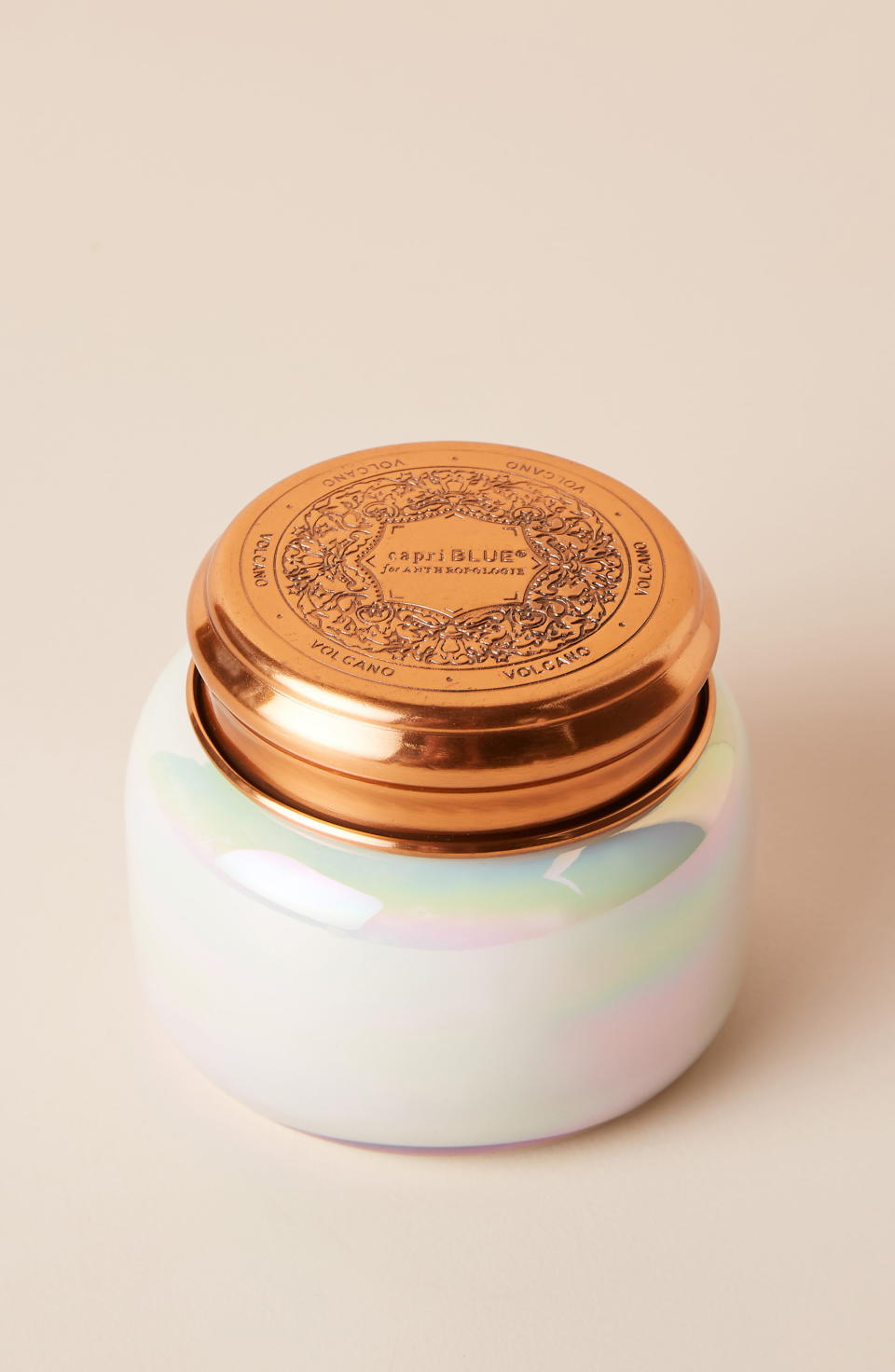 2) Capri Iridescent Jar Candle