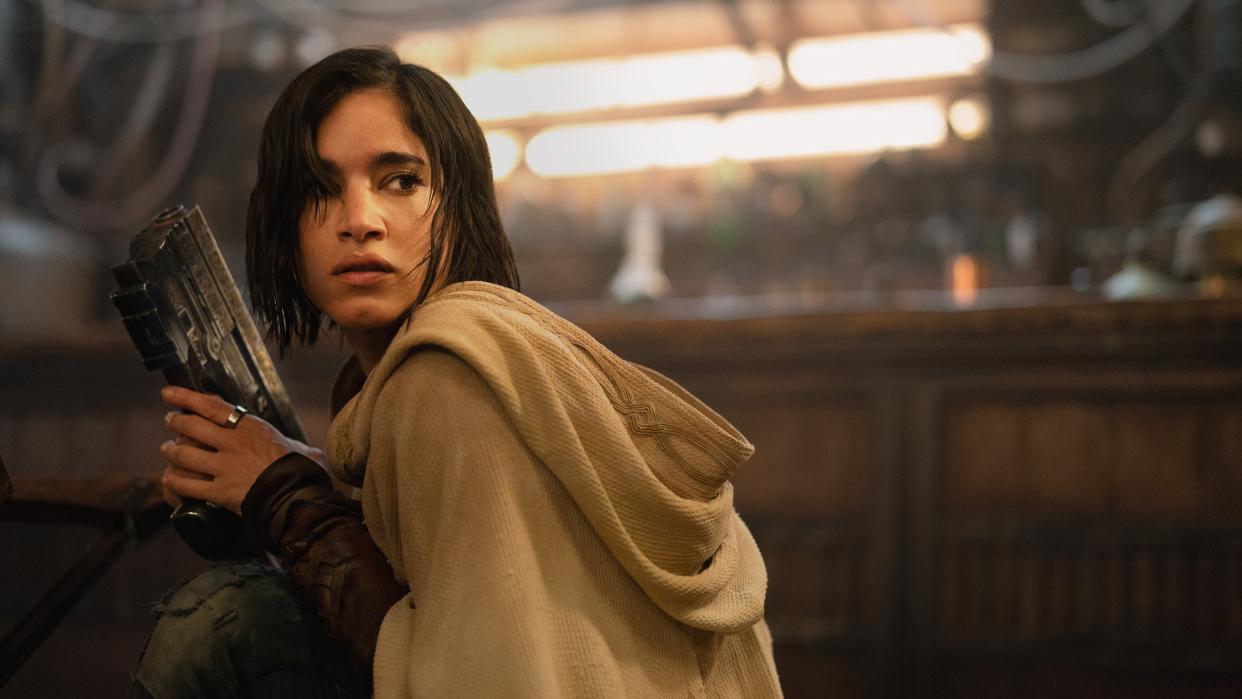  Sofia Boutella as Kora in Rebel Moon. 