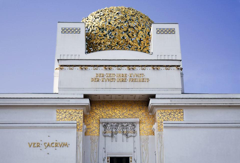 Secession building in Vienna