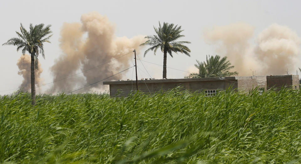 The battle for Fallujah, Iraq