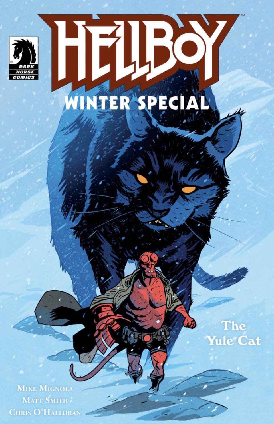 Hellboy Winter Special: The Yule Cat cover art