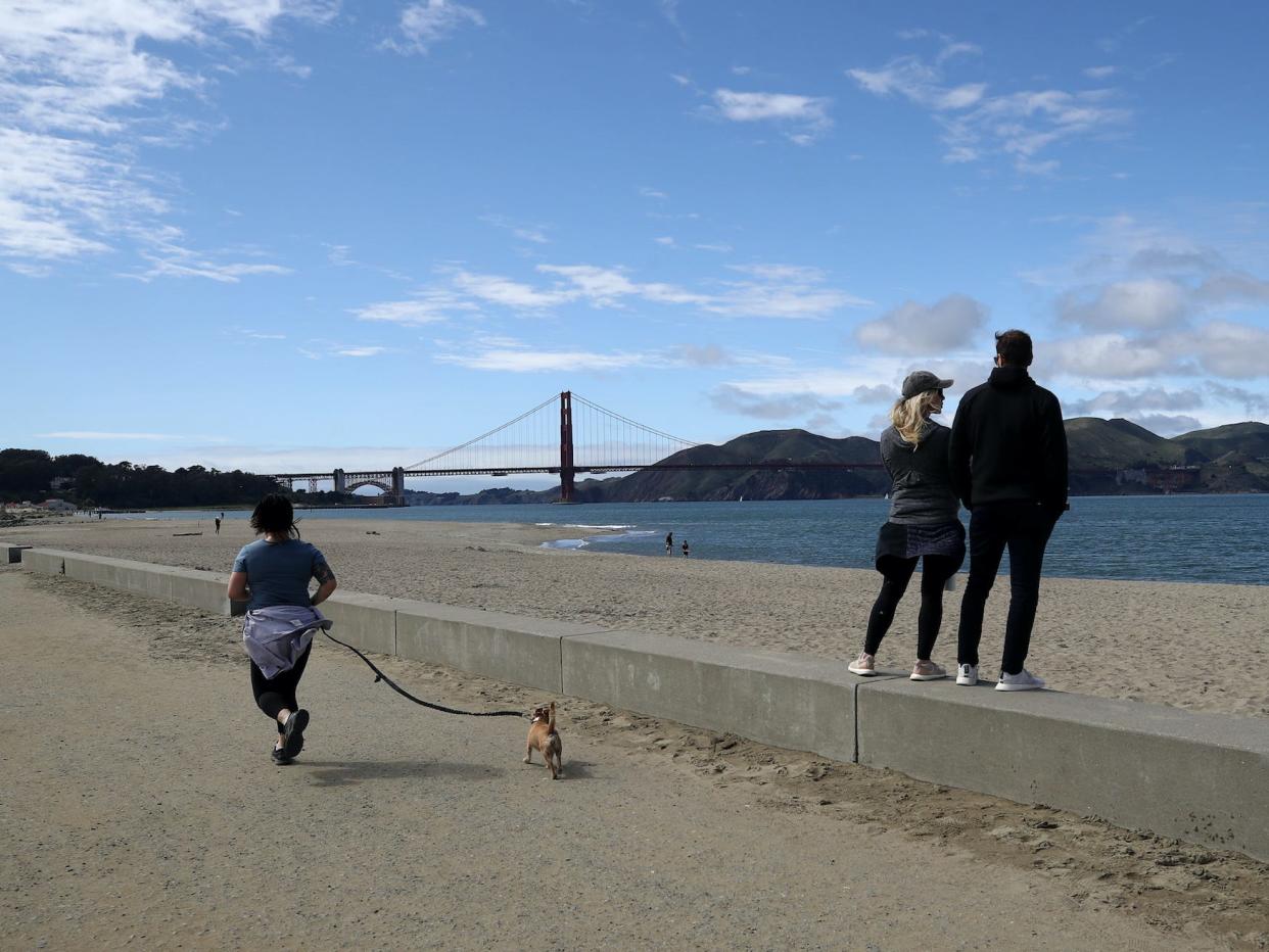 san francisco shelter in place golden gate bridge