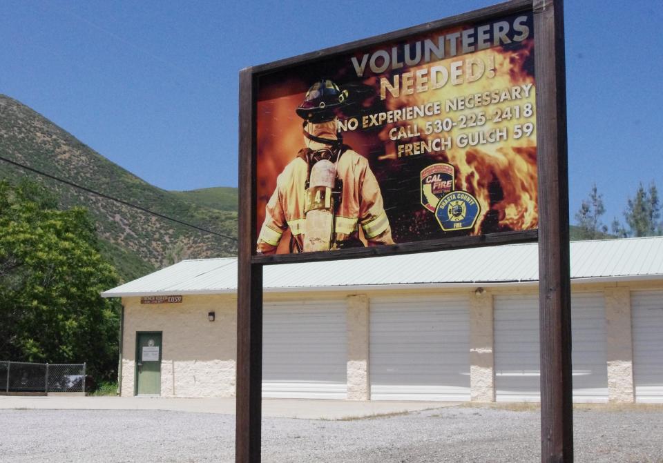 Like many other volunteer fire stations around Shasta County, the French Gulch fire company needs more volunteers.