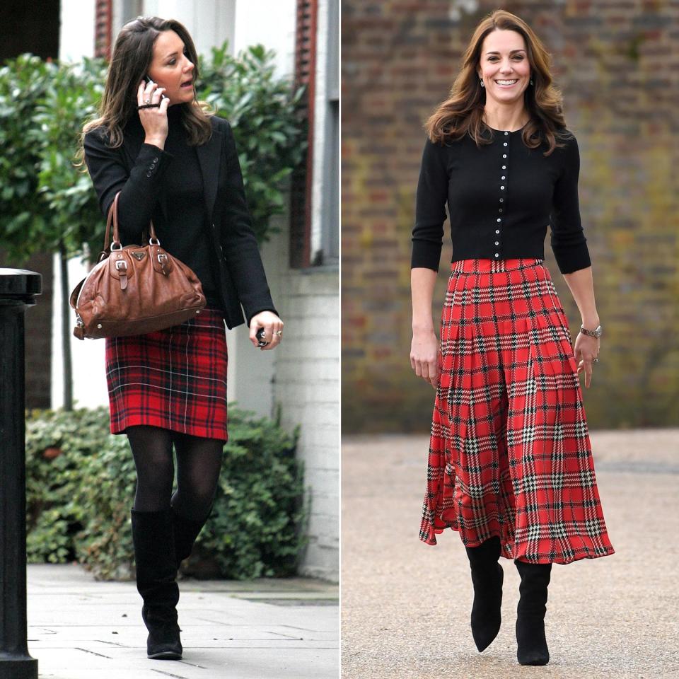 Kate Middleton Wears Nearly Identical Outfits 10 Years Apart